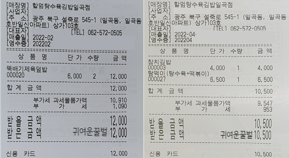 할멈탕수육김밥일곡점 이미지
