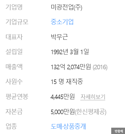 (주)미광기획 이미지