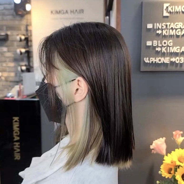 라임헤어 이미지
