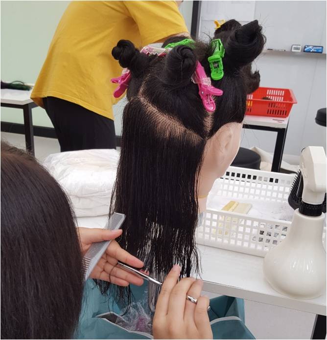 션헤어 이미지