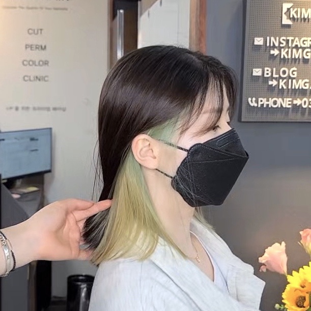 라임헤어 이미지