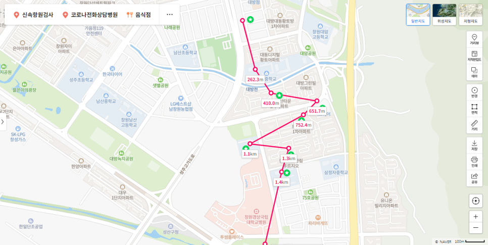 안남중맞은편 이미지