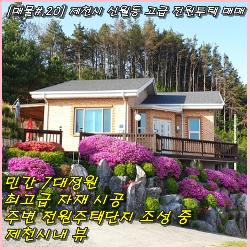 제천시내 전경 이미지