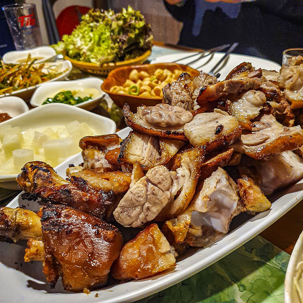 두리아숯불바베큐치킨 이미지