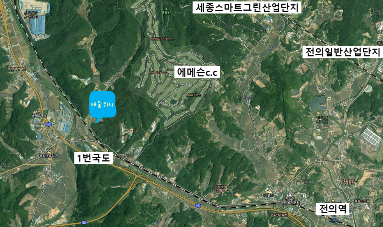[국도1] 세종시 유천리 이미지