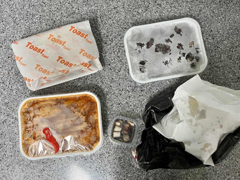 기백분식토스트 이미지