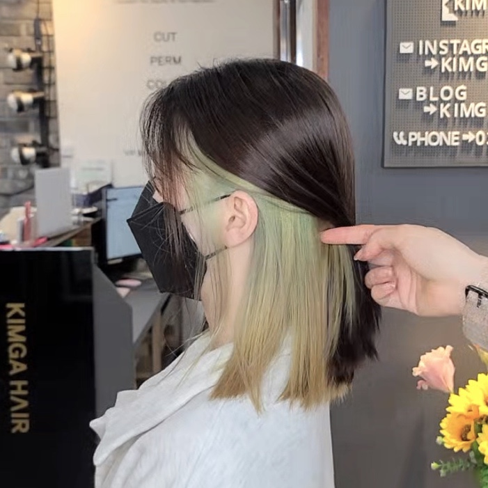 라임헤어 이미지