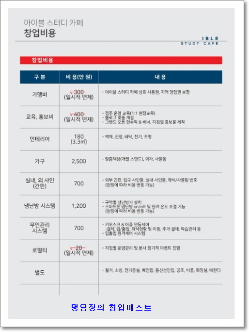 아이블스터디카페 이미지