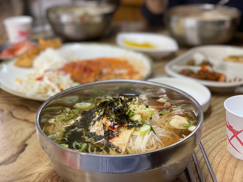 연안잔치국수 이미지