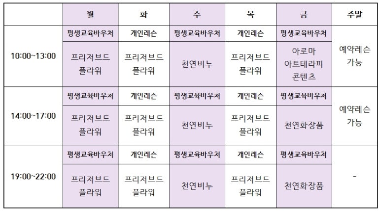 안나시랭평생교육원 이미지