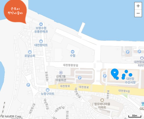 대천항건어물센터 이미지