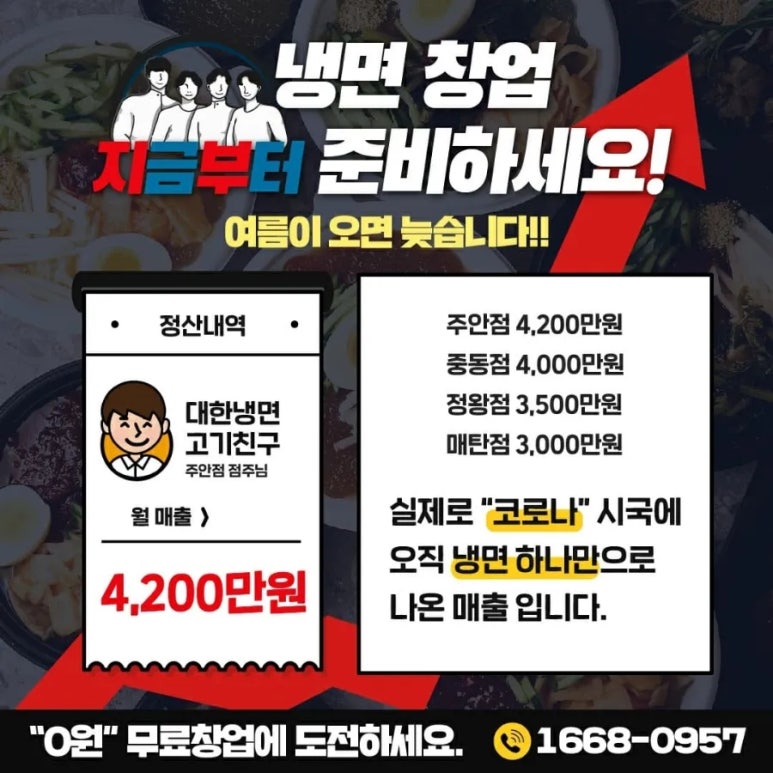 열정냉면 이미지