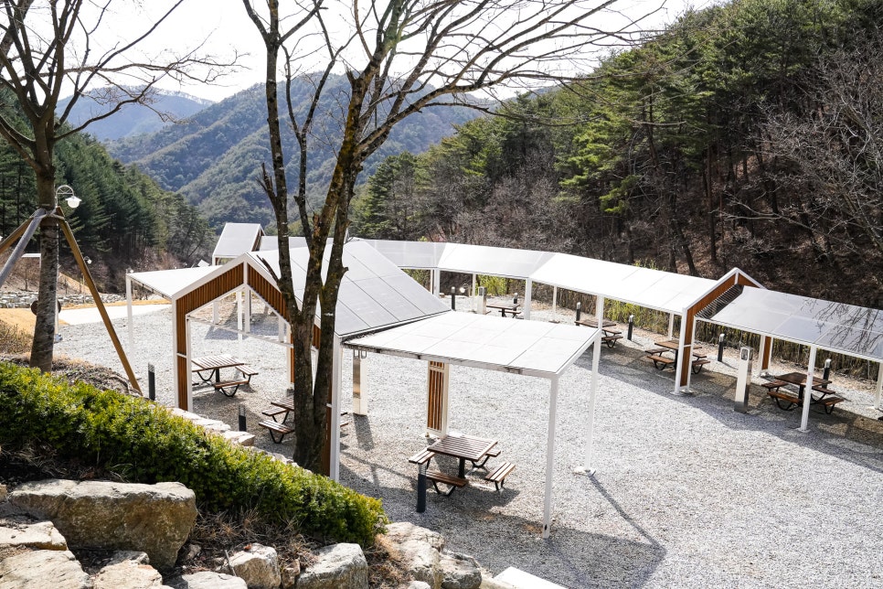 문수산 자연휴양림 야영장 이미지