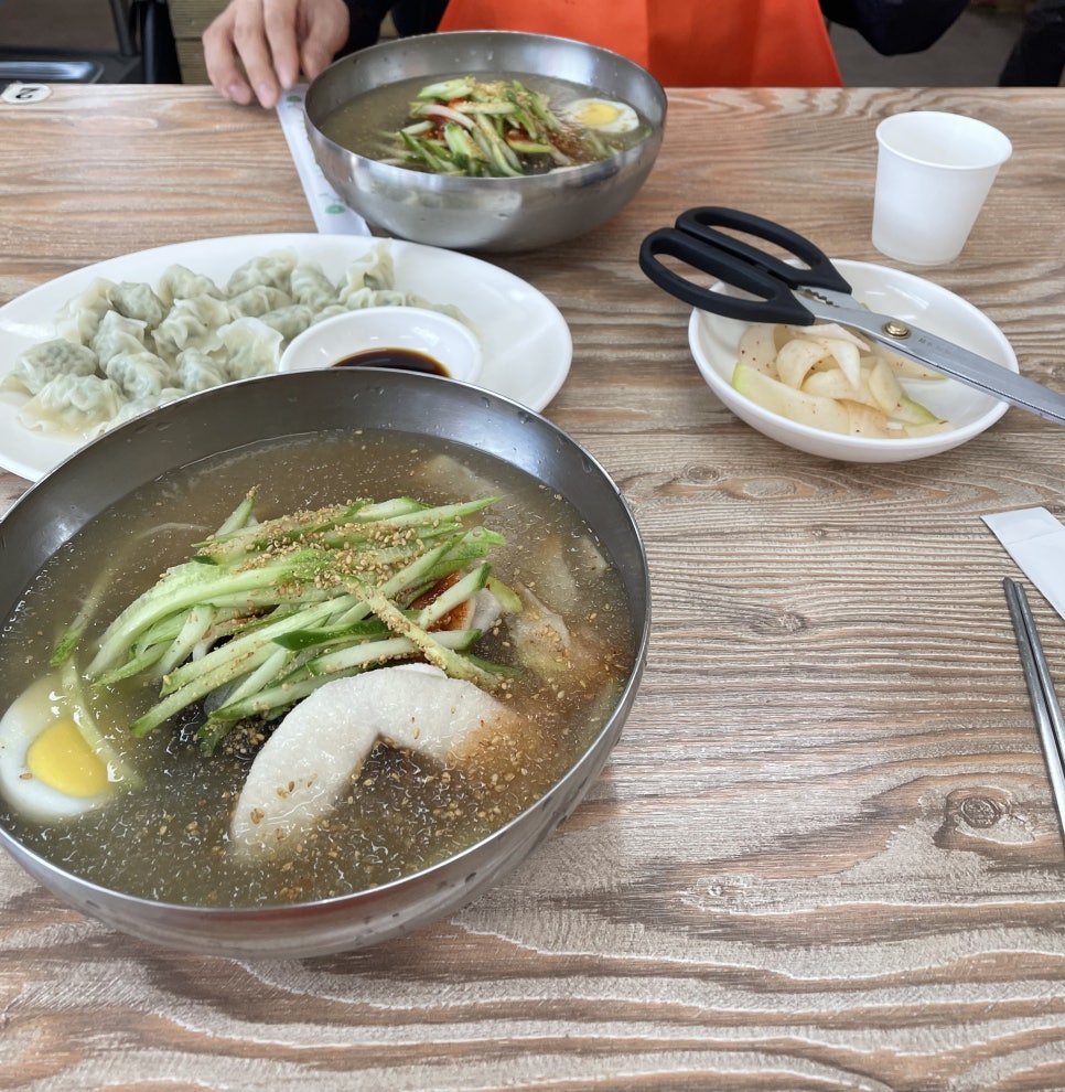 정대냉면 이미지