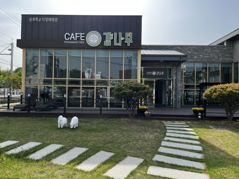 상희학교 카페 감나무 이미지