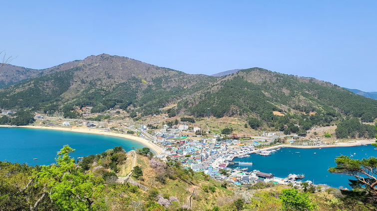 수정산 가파른 길 이미지
