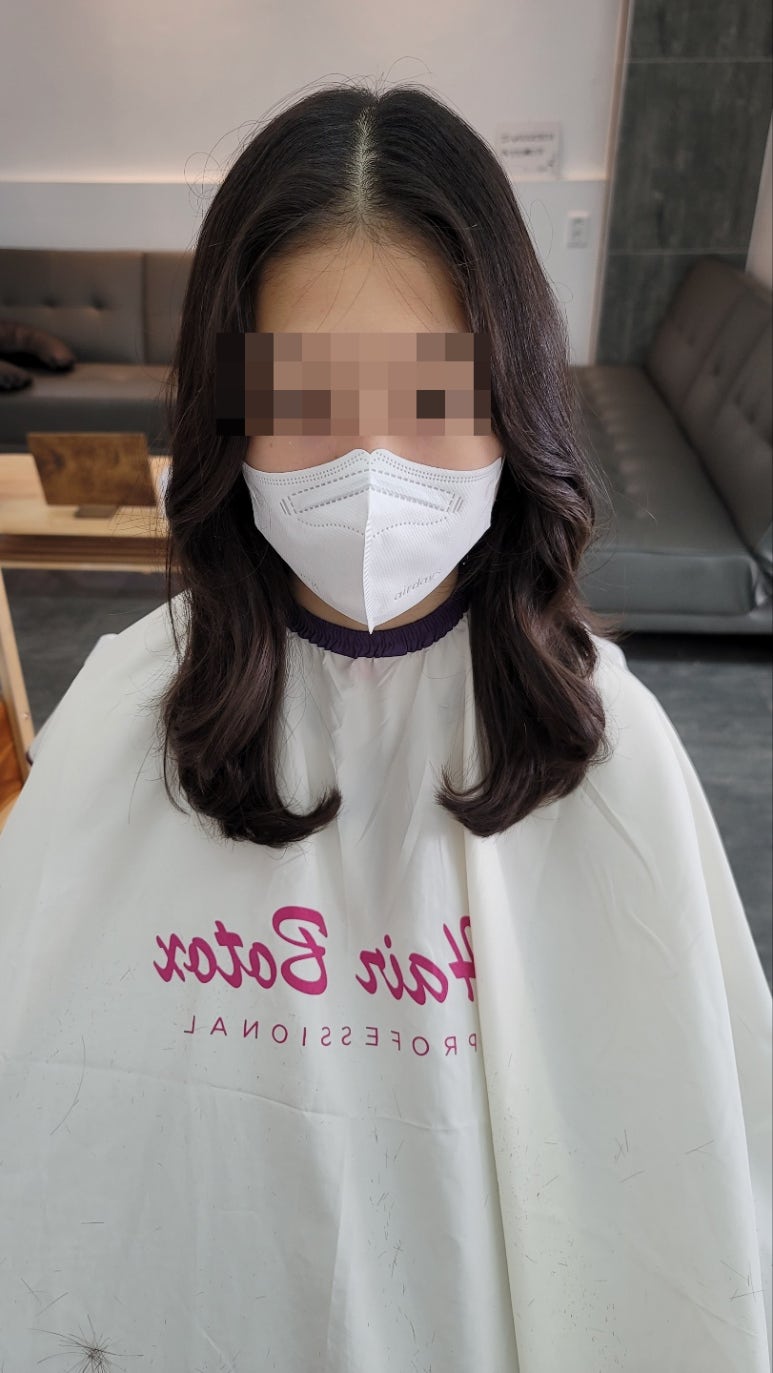 외출준비헤어샵 이미지