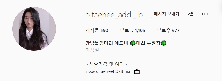 에드비붙임머리(add'B) 이미지