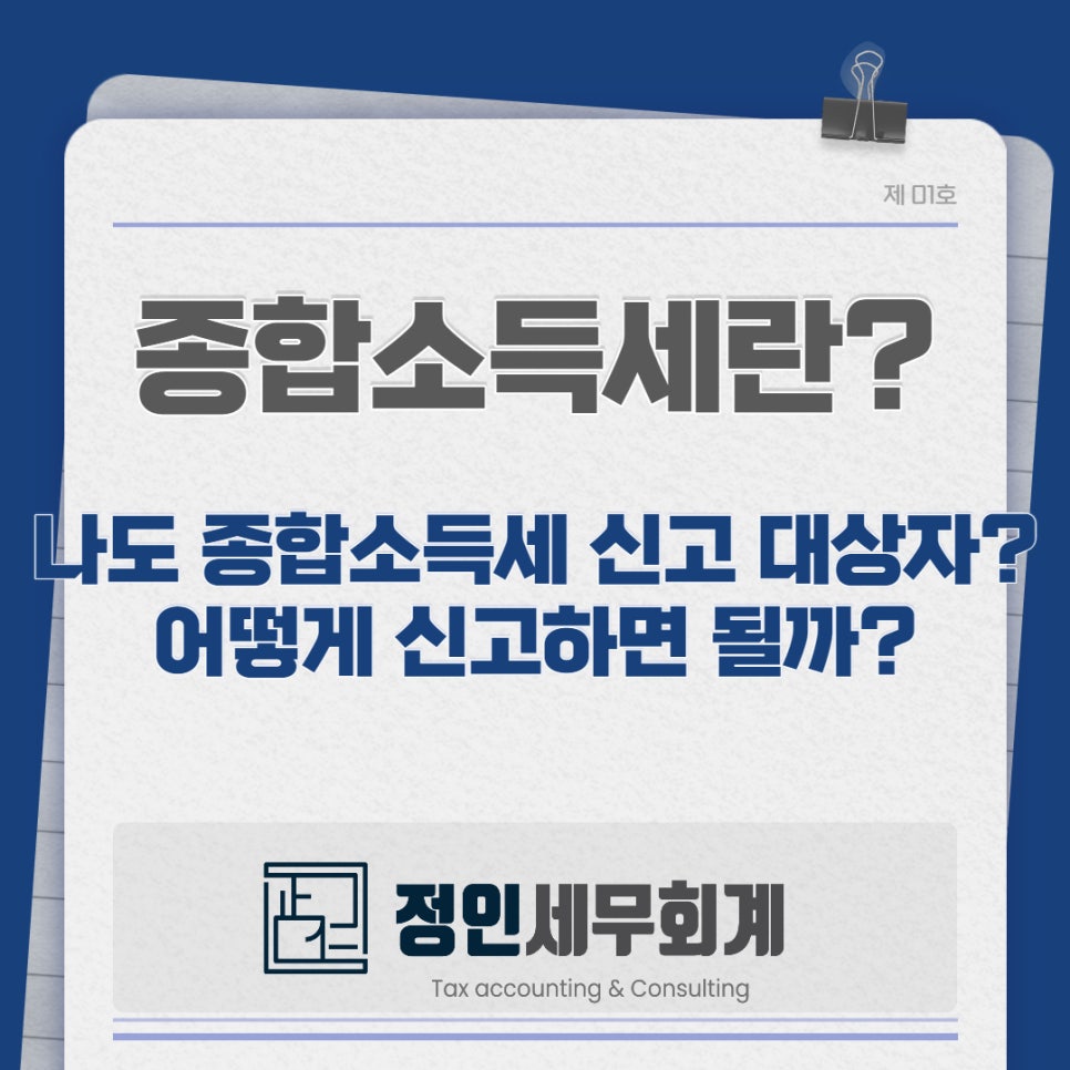 세무회계정인 이미지