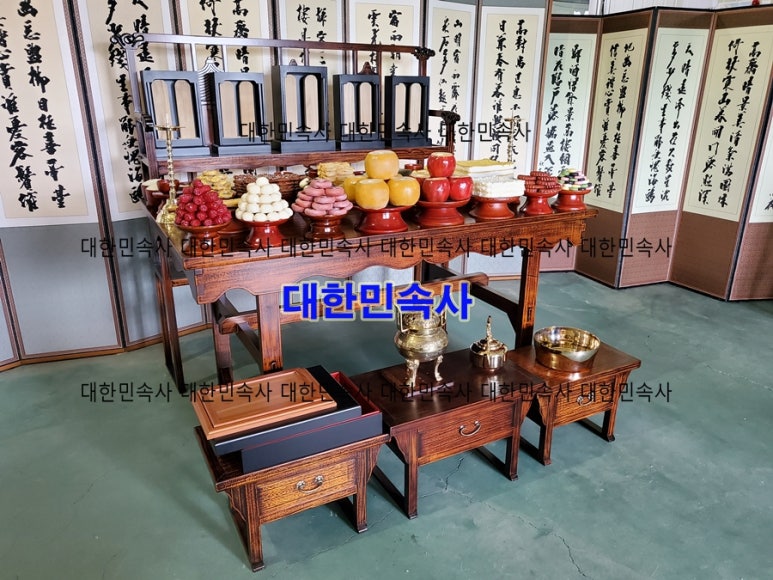 고려종가차례상 이미지