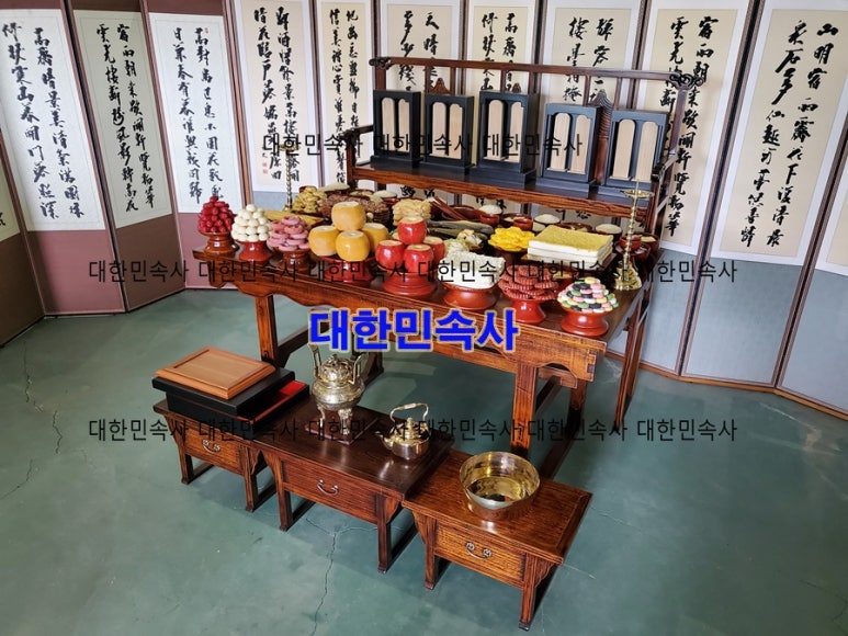 고려종가차례상 이미지