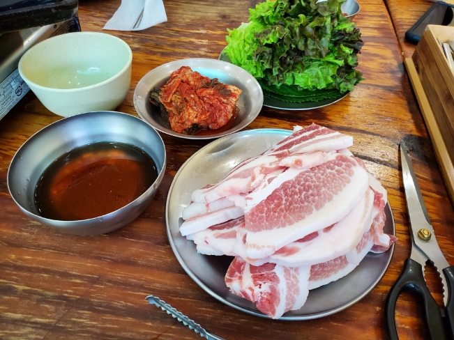 삼거리 정육점 이미지