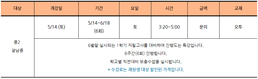 마이엠광명관학원 이미지