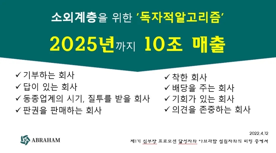 아브라함 주식회사 이미지