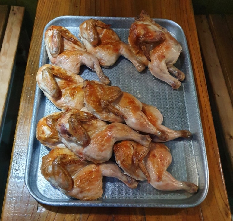 청개구리바베큐 이미지