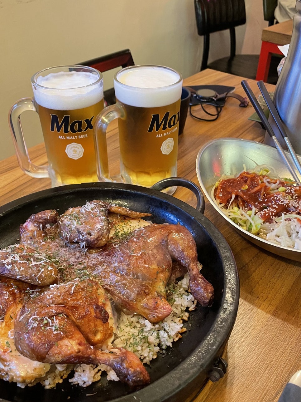 야채통닭 이미지