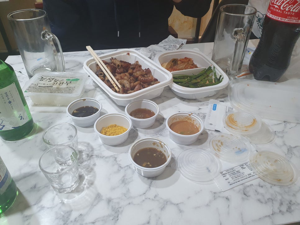 수카츠.치킨.도넛 이미지