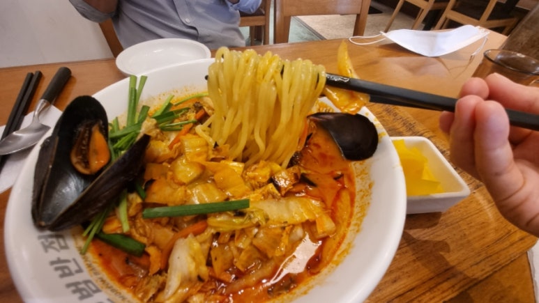 모범반점 이미지