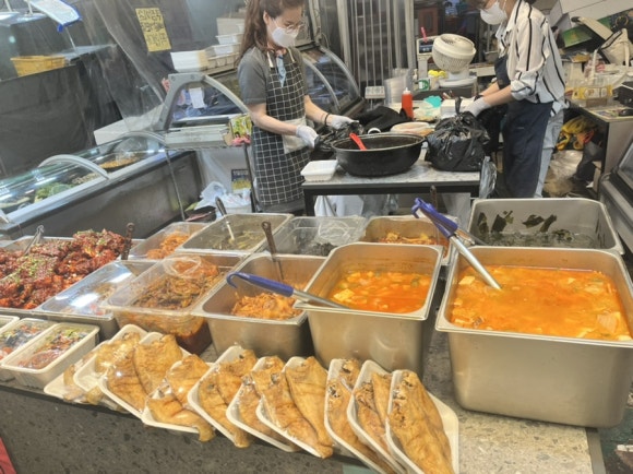 텃밭야채반찬 이미지