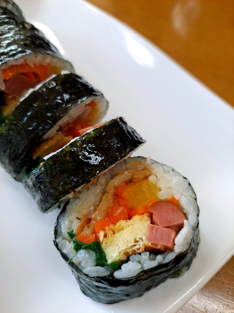 우리국수 엄마김밥 이미지