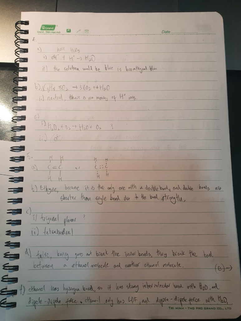 AP chemistry 끝이 났습니다. 2022년 AP chemistry 는 무난 했던것 같습니다. / 2022 년 AP chemistry 시험은 한번 더 있네요.~! 관련 이미지 1