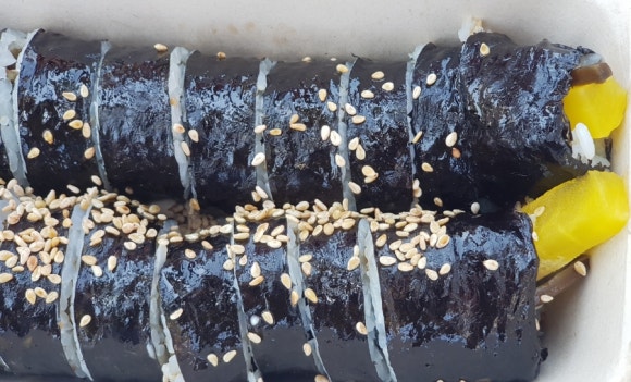 한줄애김밥 이미지