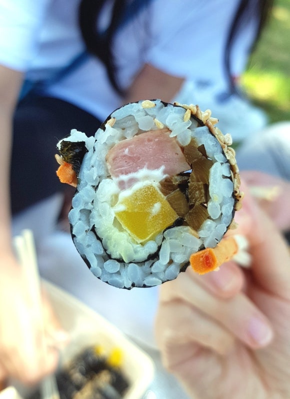 한줄애김밥 이미지