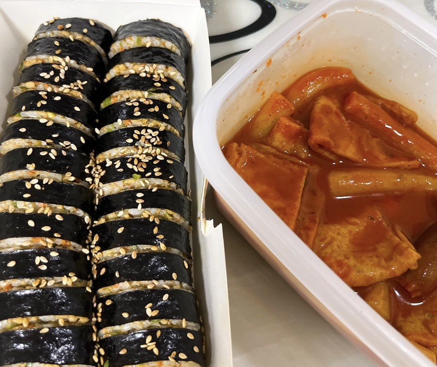 핫땡초김밥 이미지