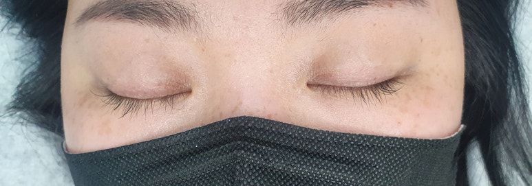 오블리속눈썹 이미지