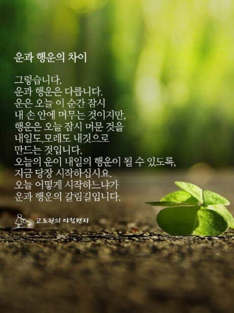 행운을주는사람들 이미지