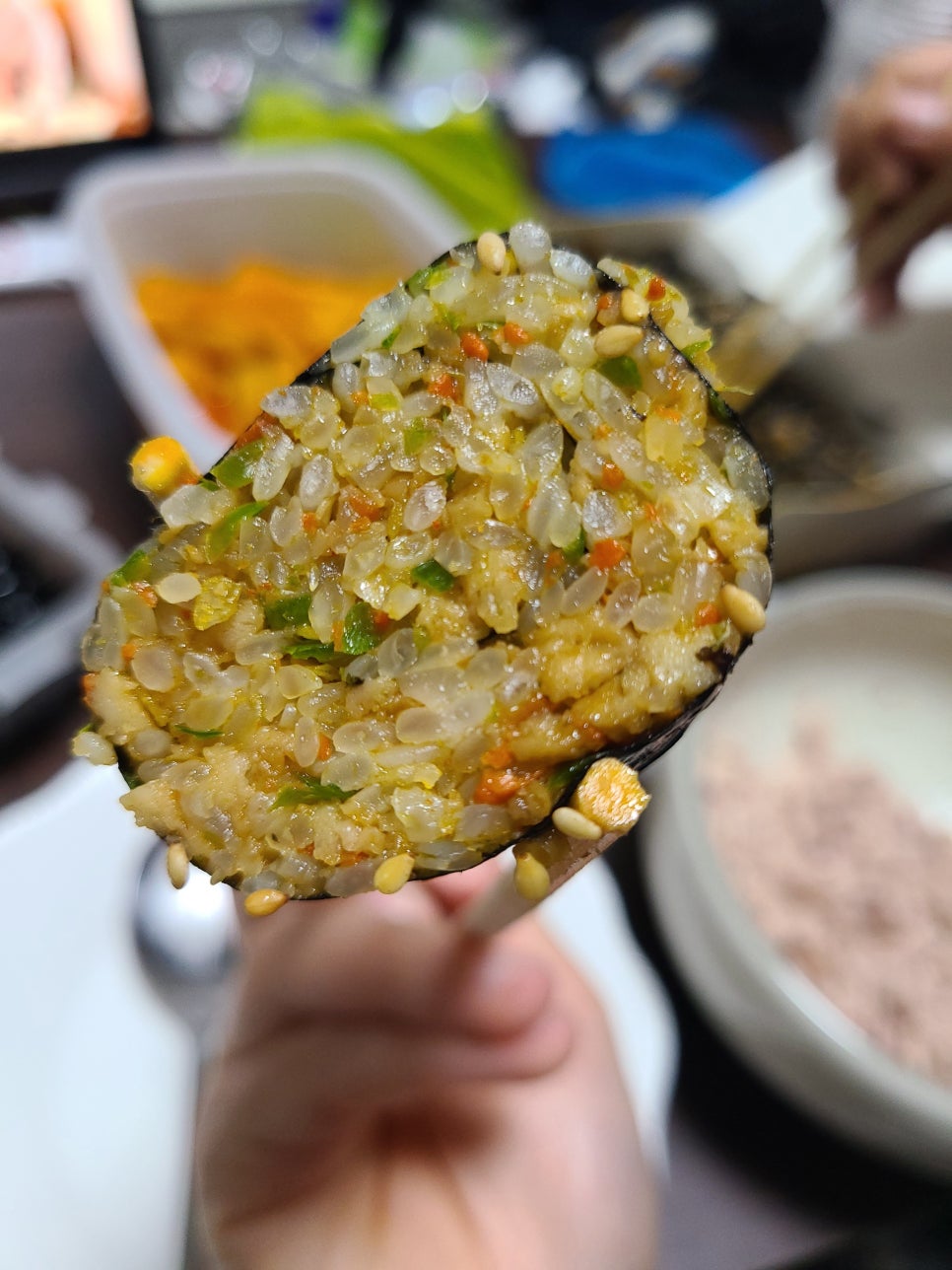핫땡초김밥 이미지