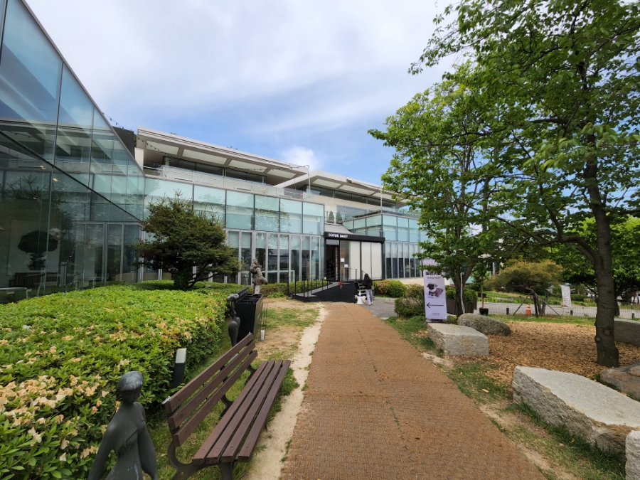 서울 애견카페 스테이지28 웁시데이지 리뉴얼 운동장 — 사진 8