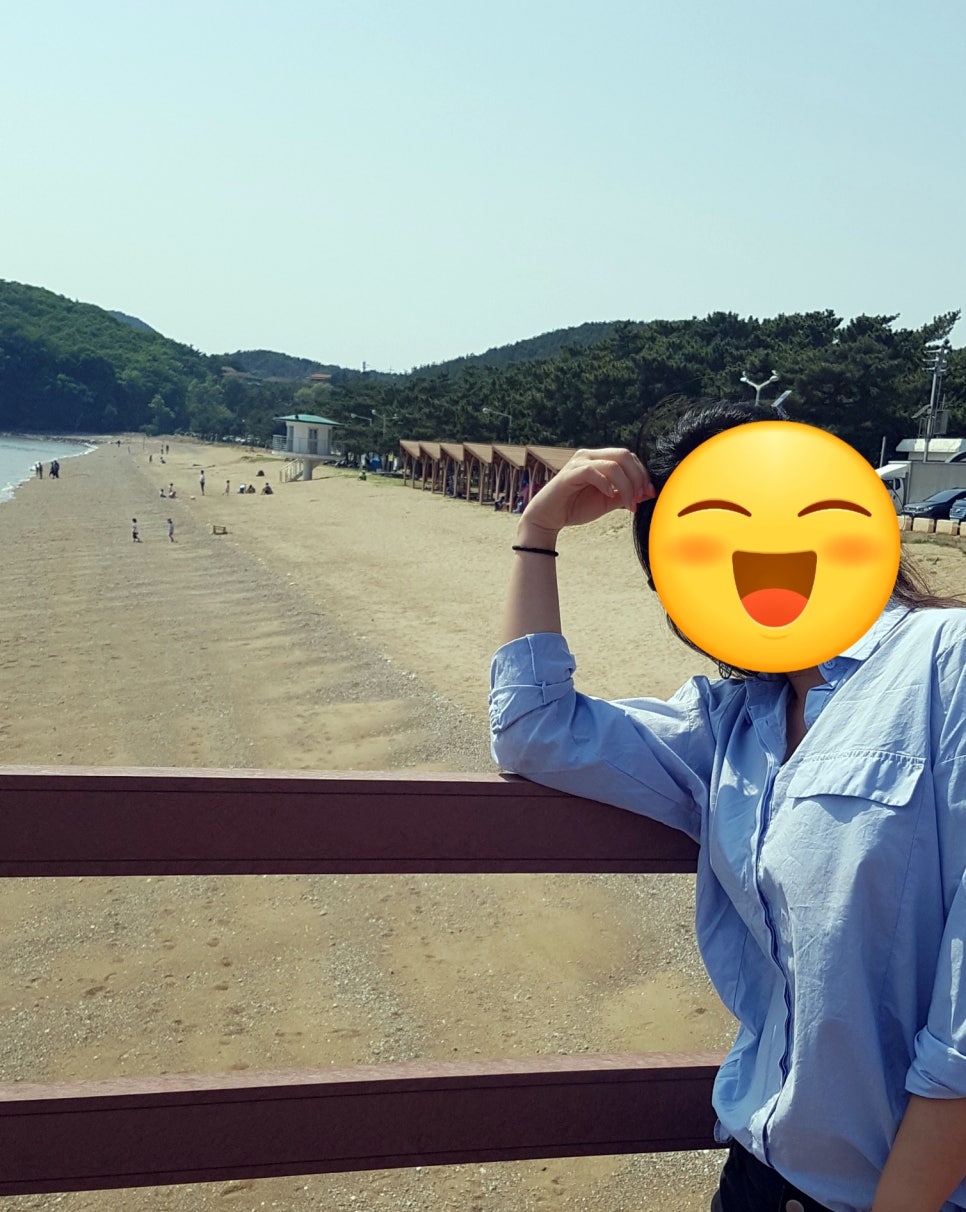 옹암해수욕장 야영장 이미지