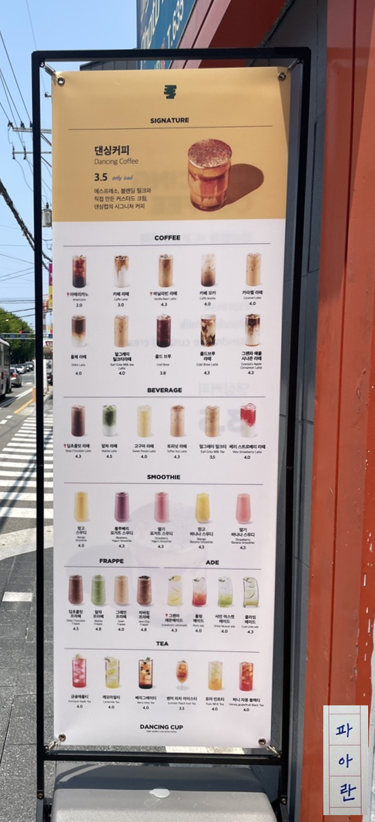 댄싱컵 거제장평점 이미지