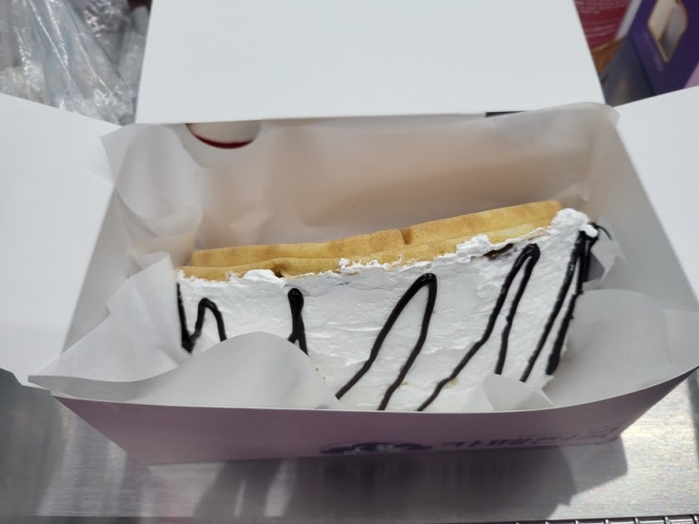 청주 빙수와플 이미지