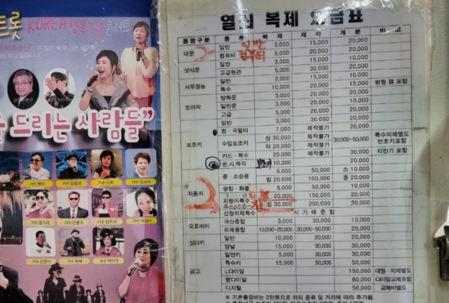 구두수선열쇠 이미지