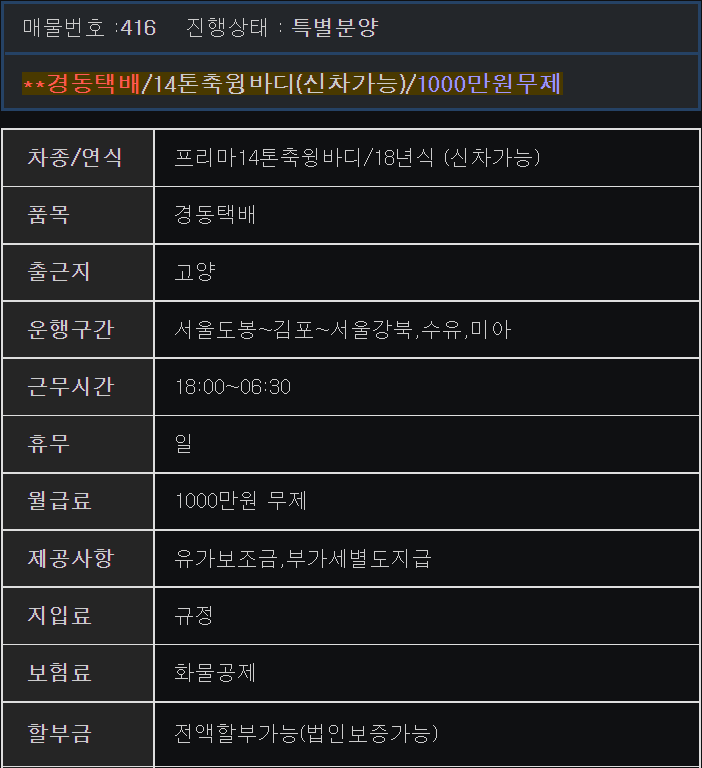경동물류(주) 이미지