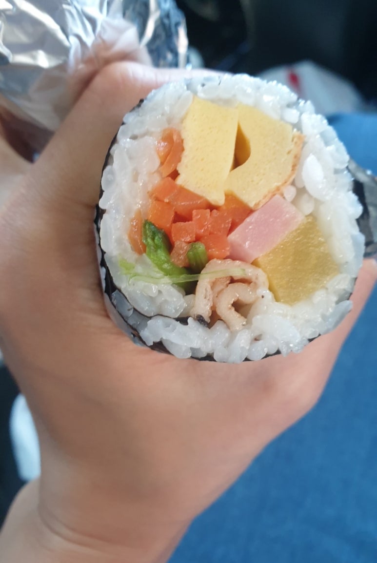 뽕꼬랑김밥 이미지