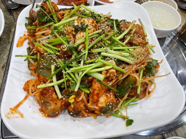 마산아구찜，굴 이미지