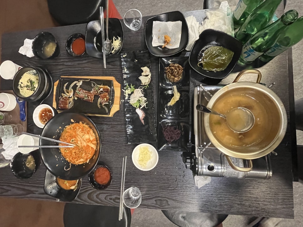 육회한판장어한상 이미지